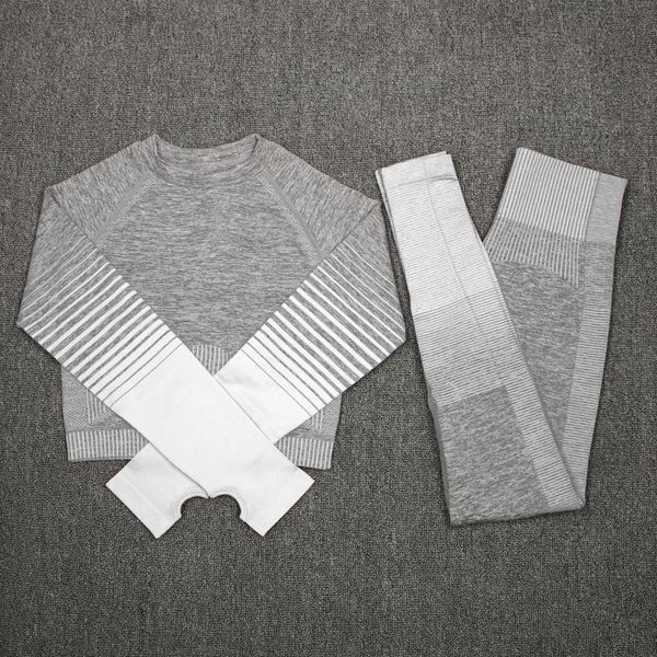 normov women yoga set 2 pcs s fot fitness long sleeve high waist sport leggings gym sports suits suit 220325, Gray
normov women yoga set 2 pcs s fot fitness long sleeve high waist sport leggings gym sports suits suit 220325, Gray