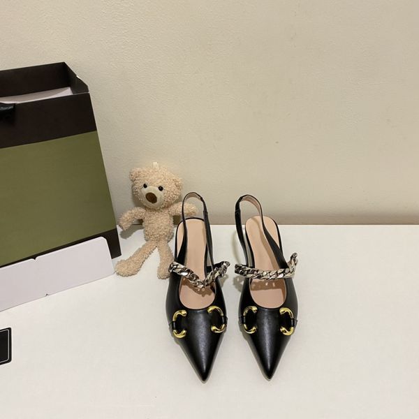 2022 designer women sandals classic fashion luxury pointed toe sandals, Black
2022 designer women sandals classic fashion luxury pointed toe sandals, Black