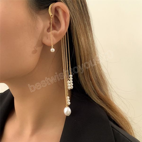 imitation pearl ear cuff clip earrings for women exquisite ear bone clips no piercing earring wedding jewelry, Silver
imitation pearl ear cuff clip earrings for women exquisite ear bone clips no piercing earring wedding jewelry, Silver