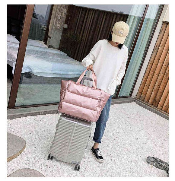 evening bags fashion space pad cotton women s shoulder large capacity feather down handbag waterproof nylon padded for women gym 220507
evening bags fashion space pad cotton women s shoulder large capacity feather down handbag waterproof nylon padded for women gym 220507