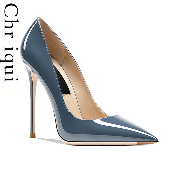 chriqui new lady pumps high heels ponted toe patent leather women shoes fashion elegant solid thin heel footwear for female, Black
chriqui new lady pumps high heels ponted toe patent leather women shoes fashion elegant solid thin heel footwear for female, Black