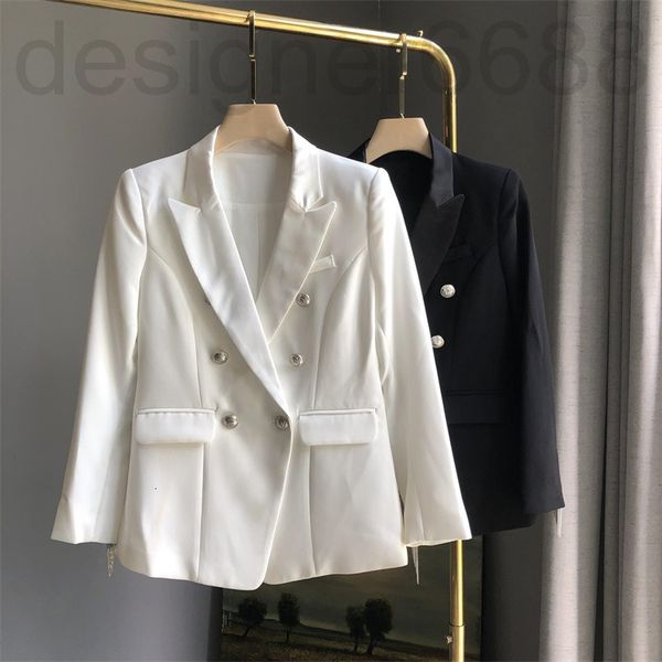 women's suits & blazers designer nanyou quality women's suit 22 spring and autumn fashion double breasted lapel chain tassel outer, White;black
women's suits & blazers designer nanyou quality women's suit 22 spring and autumn fashion double breasted lapel chain tassel outer, White;black