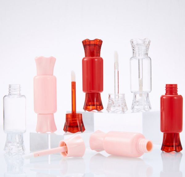 lovely portable mini empty bottle candy shape lip gloss tube clear empty liquid lipstick refillable container
lovely portable mini empty bottle candy shape lip gloss tube clear empty liquid lipstick refillable container