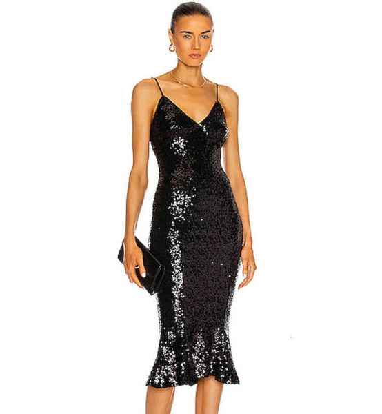 casual dresses women's suspender wrap chest sequin flash dress slim hip fishtail, Black;gray
casual dresses women's suspender wrap chest sequin flash dress slim hip fishtail, Black;gray