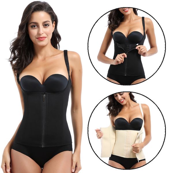 premium neoprene waist trimmer corset fitness sauna sweat underwear 6 steel bones hook + zipper double control belly tummy shapewears body s
premium neoprene waist trimmer corset fitness sauna sweat underwear 6 steel bones hook + zipper double control belly tummy shapewears body s