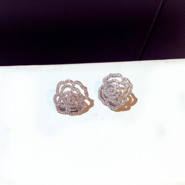 crystal stud earrings rotable circle flower sterling silver cute unique jewelry for women fashion2710, Golden;silver
crystal stud earrings rotable circle flower sterling silver cute unique jewelry for women fashion2710, Golden;silver