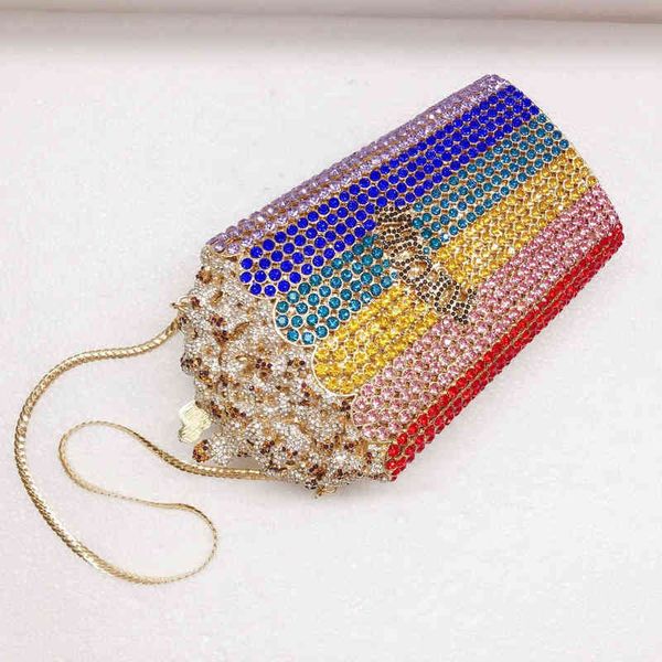 nxy evening bag chaliwini designer popcorn bags crystal party purse wedding colorful clutch 0530
nxy evening bag chaliwini designer popcorn bags crystal party purse wedding colorful clutch 0530