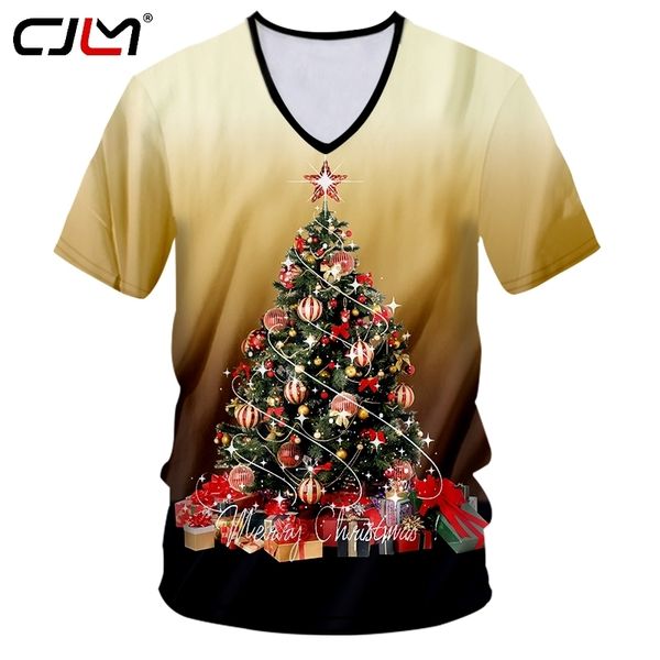 man style personality colored trend tshirt 3d printed christmas tree large size mens casual sports v neck tshirt 220623, White;black
man style personality colored trend tshirt 3d printed christmas tree large size mens casual sports v neck tshirt 220623, White;black