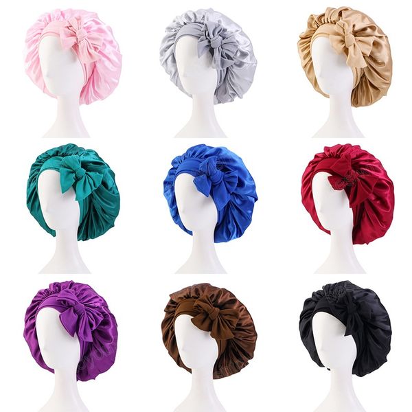 satin bonnet for female long tie elastic band head wrap night sleeping cap for women curly hair hat shower caps head cover, Blue;gray
satin bonnet for female long tie elastic band head wrap night sleeping cap for women curly hair hat shower caps head cover, Blue;gray