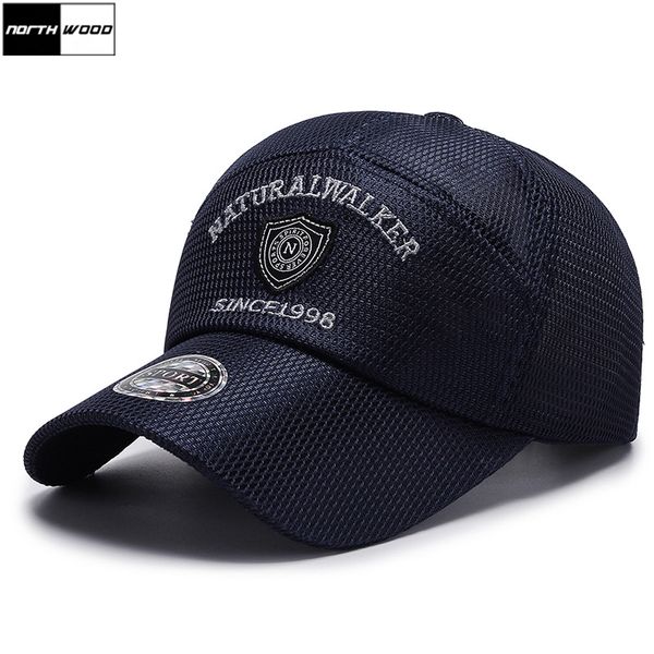 northwood fashion embroidery mesh cap gorras hombre men s baseball hat breathable fishing s bone trucker 220513, Blue;gray
northwood fashion embroidery mesh cap gorras hombre men s baseball hat breathable fishing s bone trucker 220513, Blue;gray