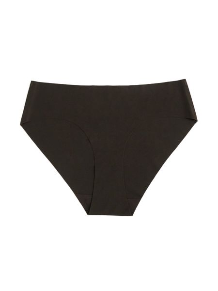 luvlette seamless no-show panty w2uv#, Black;red