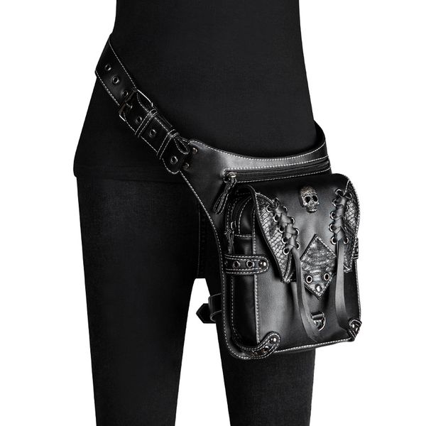norbinus pu leather rivet men skull bag steampunk waist leg bag motorcycle multifunction punk rock women shoulder crossbody bag
norbinus pu leather rivet men skull bag steampunk waist leg bag motorcycle multifunction punk rock women shoulder crossbody bag