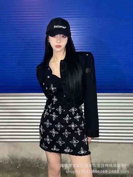 casual dresses smk garden denim suspender skirt cross flower slim waist elastic black fashion w7hj, Black;gray
casual dresses smk garden denim suspender skirt cross flower slim waist elastic black fashion w7hj, Black;gray