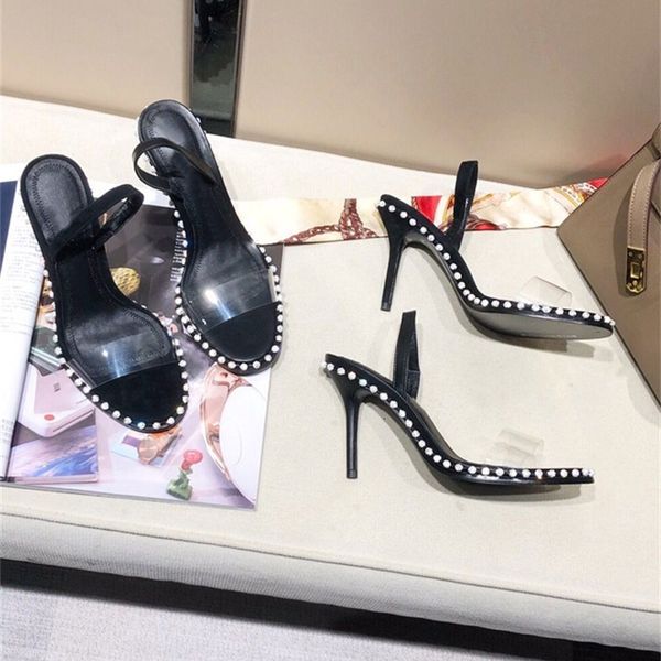 sandals summer round head open toe cowhide side air versatile women's shoes simple transparent pvc back sandals bhf5, Black
sandals summer round head open toe cowhide side air versatile women's shoes simple transparent pvc back sandals bhf5, Black