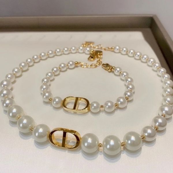 cool white pearl strands copper c d charm choker necklace bracelet ins style jewelry for women gift, Golden;silver
cool white pearl strands copper c d charm choker necklace bracelet ins style jewelry for women gift, Golden;silver