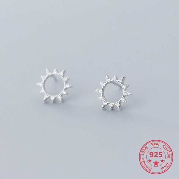 stud 2022 925 sterling silver earrings female korean style fashion simplicity small fresh hollow diamond sun ear jewelry, Golden;silver
stud 2022 925 sterling silver earrings female korean style fashion simplicity small fresh hollow diamond sun ear jewelry, Golden;silver