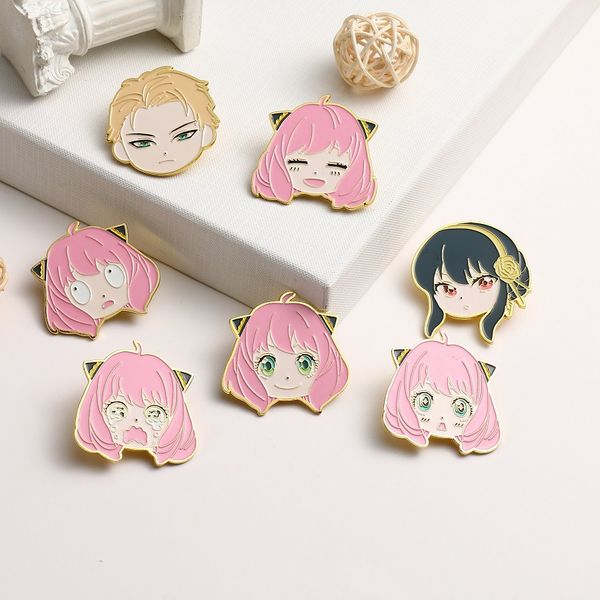 japanese anime spy family cute brooches for clothing briefcase badges enamel pins lapel pins for backpacks accessories gifts s005, Blue
japanese anime spy family cute brooches for clothing briefcase badges enamel pins lapel pins for backpacks accessories gifts s005, Blue
