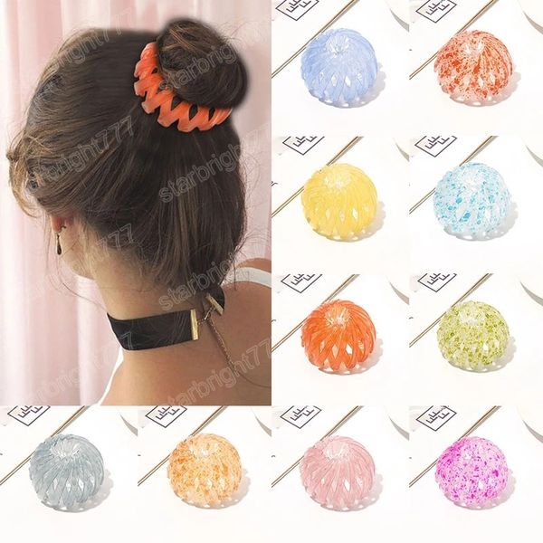 korean womens bun hair claw horsetail buckle hair clips for women bird nest expanding hair accessories ponytail clip, Slivery;white
korean womens bun hair claw horsetail buckle hair clips for women bird nest expanding hair accessories ponytail clip, Slivery;white