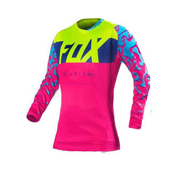 women's cycling mountain bike jersey downhill hpit fox mtb shirt cross country ladies sweatshirt, White
women's cycling mountain bike jersey downhill hpit fox mtb shirt cross country ladies sweatshirt, White