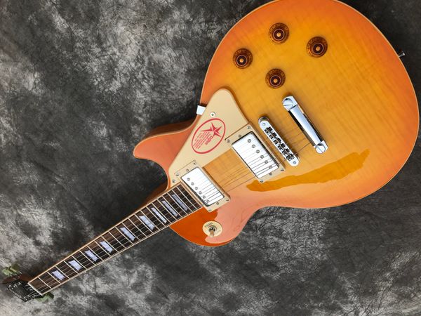 factory lp standard electric guitar body mahogany fingerboard rosewood a flame maple top
factory lp standard electric guitar body mahogany fingerboard rosewood a flame maple top