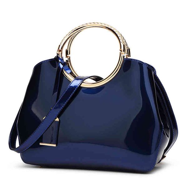designer handbags new trend bright lacquer leather carrying ring women's bag slugger bill of lading shoulder
designer handbags new trend bright lacquer leather carrying ring women's bag slugger bill of lading shoulder