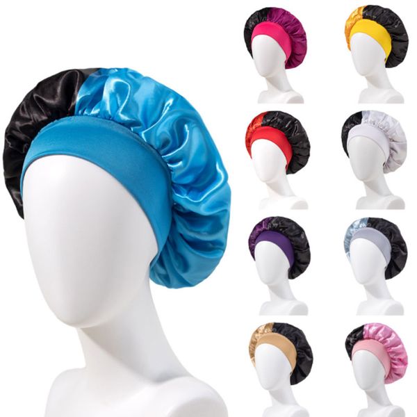 wide band elastic satin sleep night hat beanie for women girl head cover caps bonnet hair care fashion accessories headwear, Blue;gray
wide band elastic satin sleep night hat beanie for women girl head cover caps bonnet hair care fashion accessories headwear, Blue;gray