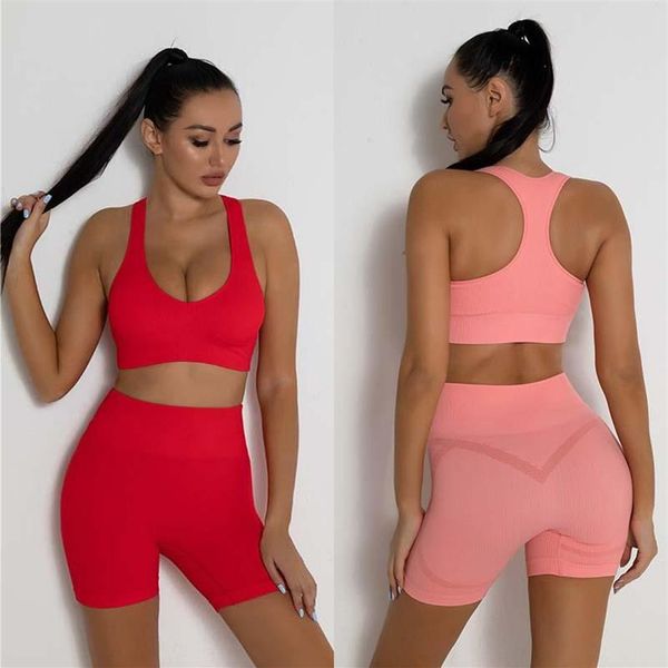 yoga outfit women sports two-piece running set summer ribbed knit tracksuits female bra suit clothing high waist shorts254b
yoga outfit women sports two-piece running set summer ribbed knit tracksuits female bra suit clothing high waist shorts254b