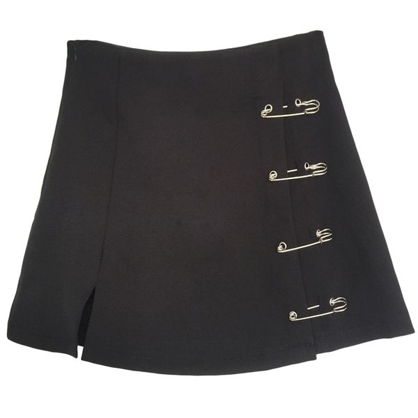 flectit punk rock style safety pin a-line mini skirt with side split high waisted collins women harajuku street wear 220317, Black
flectit punk rock style safety pin a-line mini skirt with side split high waisted collins women harajuku street wear 220317, Black