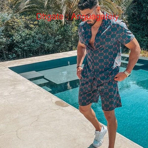 men's luxury casual shirts tracksuit hawaiian sets t-shirts printing summer fashion swim short sleeve button men shirt suit vacation be, White;black
men's luxury casual shirts tracksuit hawaiian sets t-shirts printing summer fashion swim short sleeve button men shirt suit vacation be, White;black