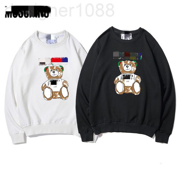men's hoodies & sweatshirts designer autumn and winter 2021 new print color bear round neck sweater men's women's loose korea, Black
men's hoodies & sweatshirts designer autumn and winter 2021 new print color bear round neck sweater men's women's loose korea, Black