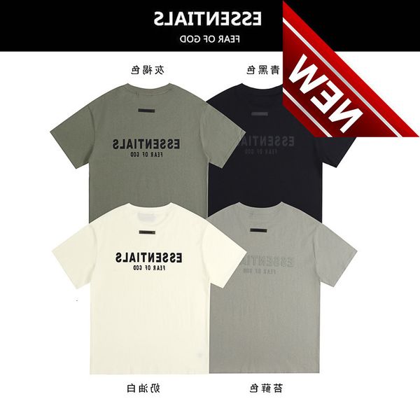 22ssfog double thread essential letter high street men's and women's fashion couple short sleeve t-shirt, White;black
22ssfog double thread essential letter high street men's and women's fashion couple short sleeve t-shirt, White;black