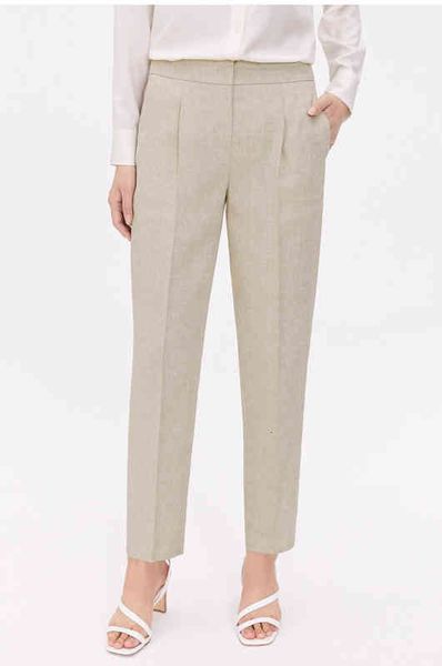 women's pants capris linen trousers spring french rain dew hemp class casual women's, Black;white
women's pants capris linen trousers spring french rain dew hemp class casual women's, Black;white