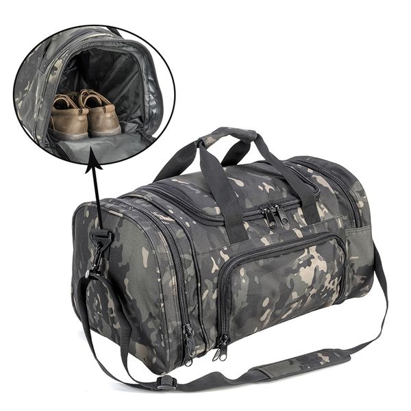 military tactical travel bag men outdoor handbag sports luggage bags weekend gym hiking trekking bag with shoes compartment
military tactical travel bag men outdoor handbag sports luggage bags weekend gym hiking trekking bag with shoes compartment