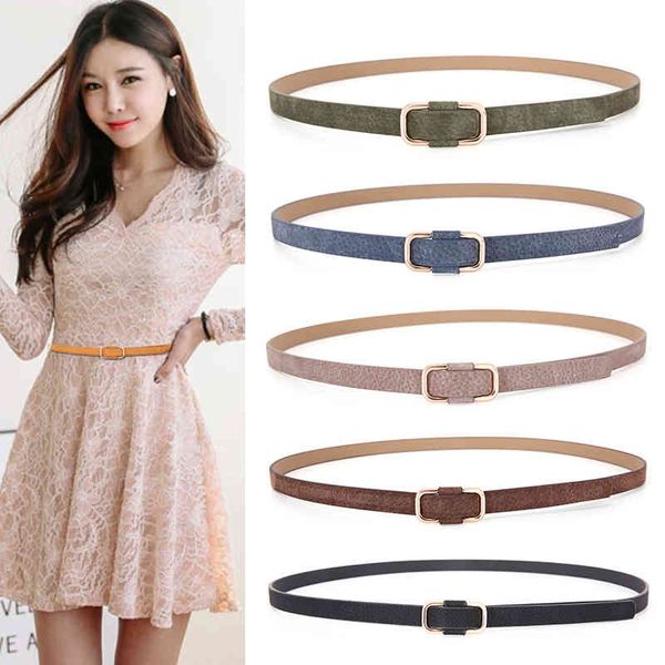 belts fashionable and versatile leather thin belt women's decoration with simple korean fashion square buckle decorative y33k, Black;brown
belts fashionable and versatile leather thin belt women's decoration with simple korean fashion square buckle decorative y33k, Black;brown