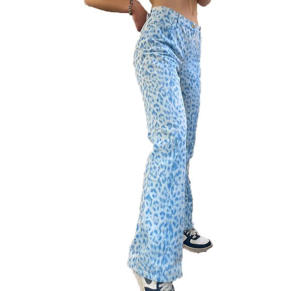 european and american jeans style new plaid print high waist slim straight trousers plaid casual pants, Blue
european and american jeans style new plaid print high waist slim straight trousers plaid casual pants, Blue