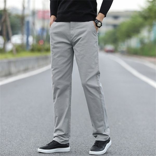 40 42 44 large size men's business casual straight-leg pants autumn winter brand clothing cotton trousers khaki gray 201130, Black
40 42 44 large size men's business casual straight-leg pants autumn winter brand clothing cotton trousers khaki gray 201130, Black