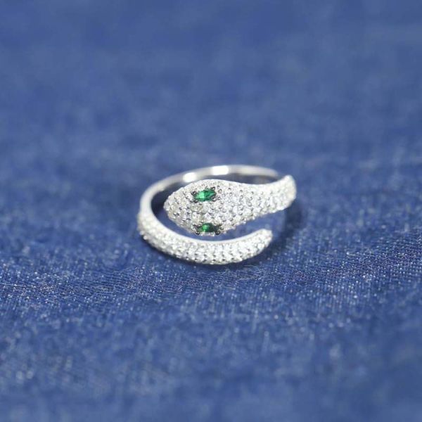 designer snake ring luxury jewelry diamonds band rings for women titanium steel alloy sliver plated process accessories, Silver
designer snake ring luxury jewelry diamonds band rings for women titanium steel alloy sliver plated process accessories, Silver