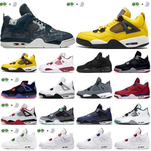 classic basketball shoes aj 4 4s mens zapatos obsidian lightning unc fearless turbo backboard phantom gym blue nice mans trainers sports sne
classic basketball shoes aj 4 4s mens zapatos obsidian lightning unc fearless turbo backboard phantom gym blue nice mans trainers sports sne