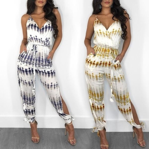 women's jumpsuits & rompers elegant fashion lady women holiday playsuit romper long trousers loose jumpsuit summer beach sleeveless v n, Black;white
women's jumpsuits & rompers elegant fashion lady women holiday playsuit romper long trousers loose jumpsuit summer beach sleeveless v n, Black;white