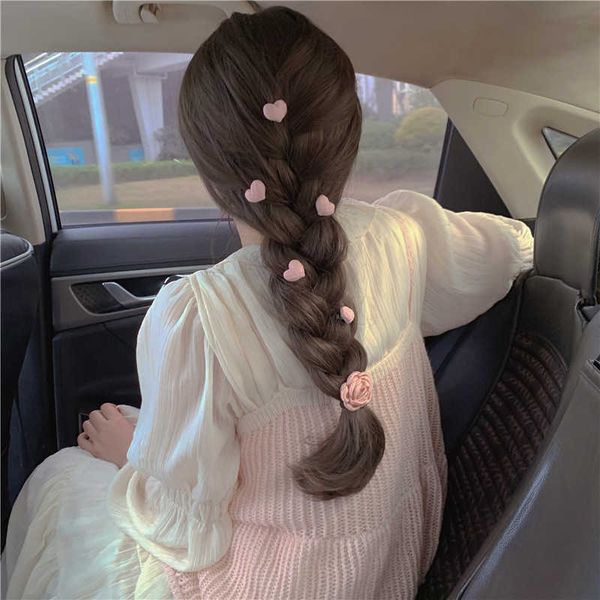 pink love hairpin 5 pieces of sweet and lovely girl hair accessories with super fairy mountain camellia headdress, Slivery;white
pink love hairpin 5 pieces of sweet and lovely girl hair accessories with super fairy mountain camellia headdress, Slivery;white
