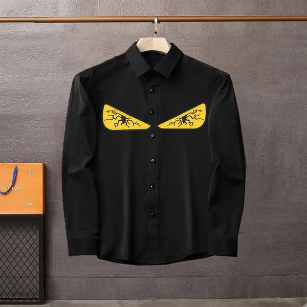 men's dress shirt luxury slim silk t-shirt long sleeve casual business clothing plaid brand 17 color -4xl burr 12517, White;black
men's dress shirt luxury slim silk t-shirt long sleeve casual business clothing plaid brand 17 color -4xl burr 12517, White;black