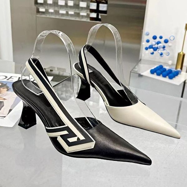 2022womens beach sandals leather stout heel heels slides lady dance designer shoe metal chunky heels ballroom bar diamonds, Black
2022womens beach sandals leather stout heel heels slides lady dance designer shoe metal chunky heels ballroom bar diamonds, Black