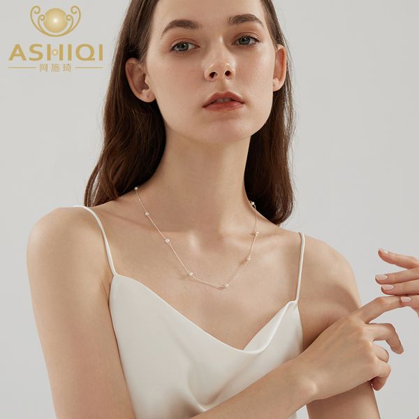 ashiqi real 925 sterling silver chain on the necklace for women mini natural freshwater pearls jewelry wedding gift 220722
ashiqi real 925 sterling silver chain on the necklace for women mini natural freshwater pearls jewelry wedding gift 220722