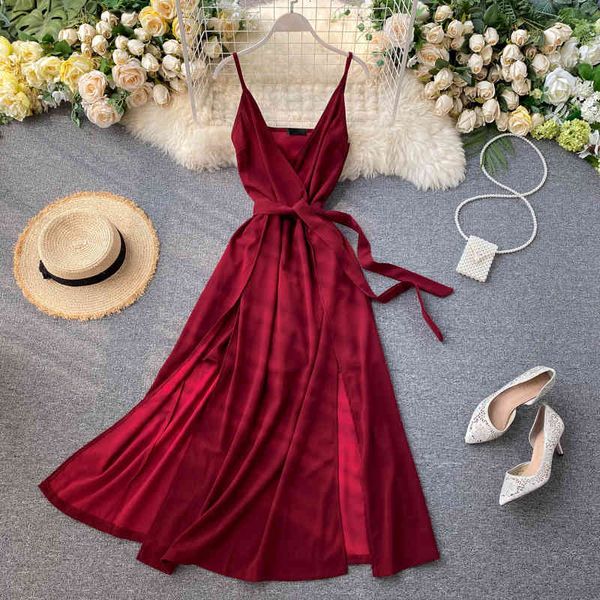 casual dresses dress female summer online celebrity temperament v-neck backless split knee suspender skirt d9i2, Black;gray
casual dresses dress female summer online celebrity temperament v-neck backless split knee suspender skirt d9i2, Black;gray