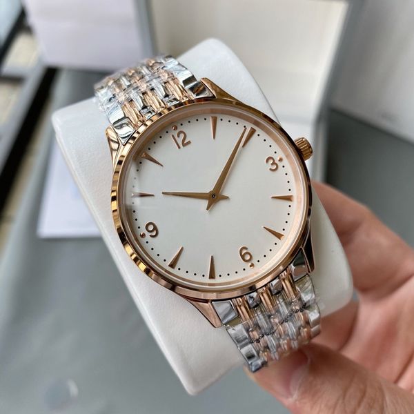 classic mens watches 40mm automatic mechanical wristwatches business wristwatch montre de luxe watches, Slivery;brown
classic mens watches 40mm automatic mechanical wristwatches business wristwatch montre de luxe watches, Slivery;brown