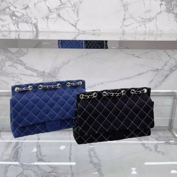 tz 30cm ladies jumbo flap designer bags blue black cowboy denim classic handbags gold-tone mater chain high capacity inimitable quilting sho
tz 30cm ladies jumbo flap designer bags blue black cowboy denim classic handbags gold-tone mater chain high capacity inimitable quilting sho