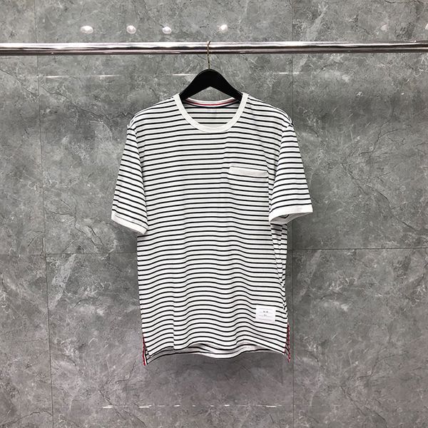 black and white stripes t shirt for men women summer luxury fashion original men's short cotton casual blouse breathable crew neck sell, White;black
black and white stripes t shirt for men women summer luxury fashion original men's short cotton casual blouse breathable crew neck sell, White;black