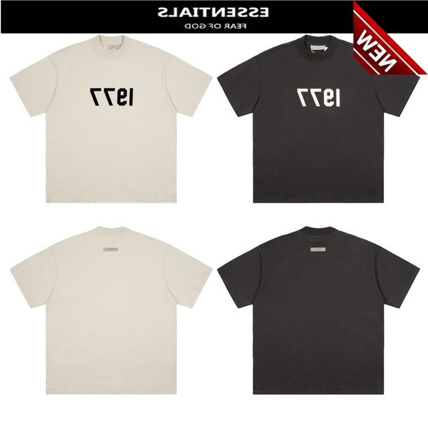 22ss new bear of god double thread essentials1977 large digital print round neck short sleeve t-shirt, White;black
22ss new bear of god double thread essentials1977 large digital print round neck short sleeve t-shirt, White;black