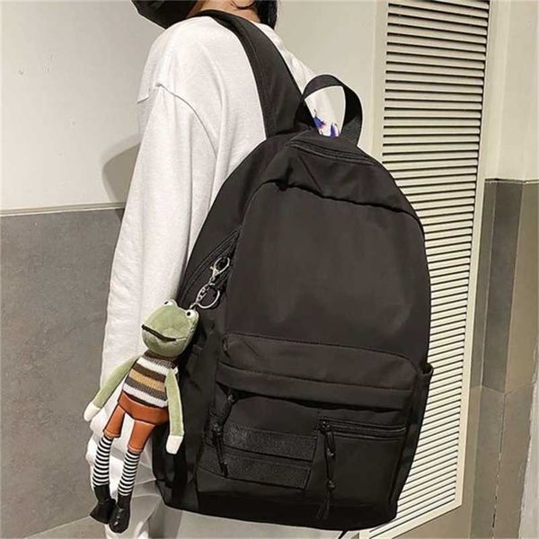 hocodo fashion men backpack lapschoolbag waterproof nylon casual travel backpack solid color college student bag 210929
hocodo fashion men backpack lapschoolbag waterproof nylon casual travel backpack solid color college student bag 210929