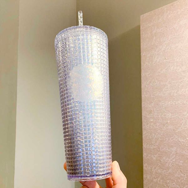 new starbucks cup shining diamond lattice durian straw cup large capacity mermaid water cup in summer 21 environmental protection season
new starbucks cup shining diamond lattice durian straw cup large capacity mermaid water cup in summer 21 environmental protection season